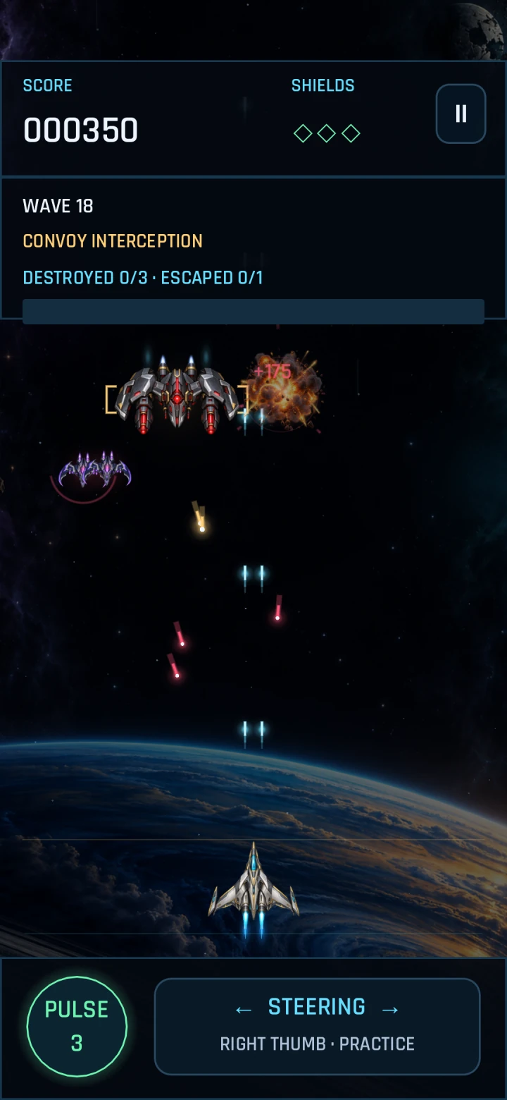 Convoy attack