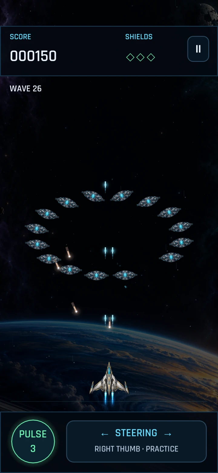 Orbiting squadron
